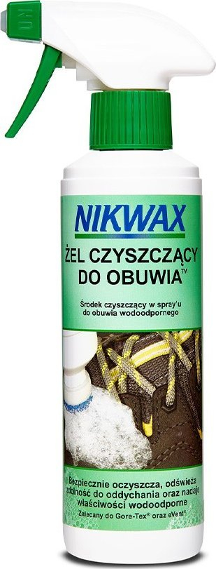 Spraj xheli për pastrim këpucësh Heatsport, 300 ml, pa PFAS, transparent