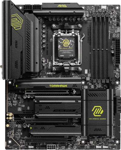 Pllakë amë MSI MAG X870 TOMAHAWK WIFI