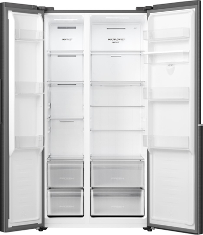Frigorifer Side by Side Gorenje NRS917E41BXWD, klasa E, inoks