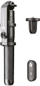 Selfie stick Forcell F Grip F170XL, tripod 170 cm, telekomandë Bluetooth, i zi