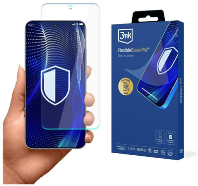 Mbrotës ekrani 3MK FlexibleGlass Pro për Xiaomi 15, xham hibrid, 0.3mm, transparent