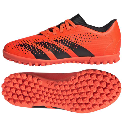 Këpucë futbolli adidas Predator Accuracy.4 TF Jr GW7086, për bar sintetik, për kalamaj, portokalli