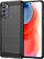 Maskë mbrojtëse Hurtel Carbon Case për Motorola Moto G Stylus 2022, TPU i butë, me skaje të ngritura, ngjyrë e zezë