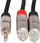 Kabllo audio Hosa HMR-010Y Dual, 3.5mm në 2xRCA, 3m, ngjyrë e zezë