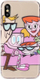 Mbrojtëse silikoni telefoni Cartoon Network Dexter për Apple iPhone XS Max, dizajn me porosi, shumëngjyrëshe