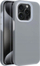 Këllëf telefoni për iPhone 15 Plus, Matte Frame, Candy Case, gri