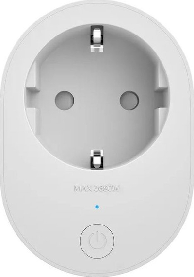 Prizë smart Xiaomi Mi Smart Plug 2, WiFi, kontroll nga telefoni, e bardhë