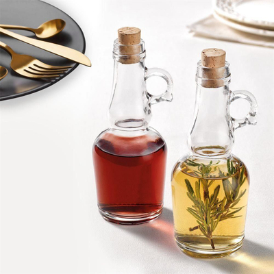 Set shishe për vaj edhe uthull Excellent Houseware, 2 copë, qelq i tejdukshëm
