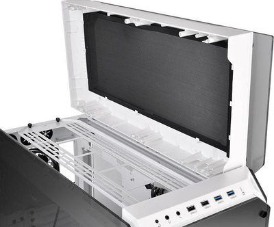 Kasë Thermaltake View 71 TG Snow Edition, Full Tower