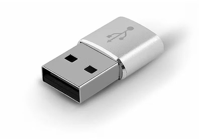 Përshtatës Mocco USB në USB C, kompakt, i zi