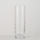 Vazo dekorative Boltze Home Bila, xham transparent, 45 x 16 cm
