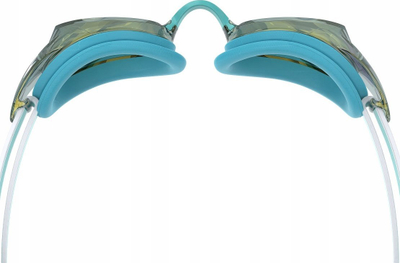 Syze noti Speedo Vanquisher 3.0 Mirror, për goca, lente blu gold