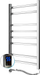 Radiator elektrik për banjo Navin Loft 500x800, 110W, ekran me prekje, inox me shkëlqim