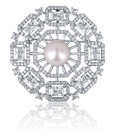 Брош JwL Luxury Pearls JL0665