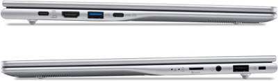 Laptopi Acer Aspire Lite AL15-46P-R4AQ, AMD Ryzen 3 5400U, 8GB, 512GB SSD, 15.6" Full HD, i argjendtë
