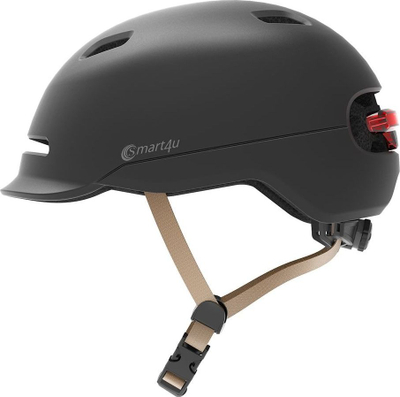 Helmetë biçiklete Livall E-Bike, 54-58 cm, e zezë