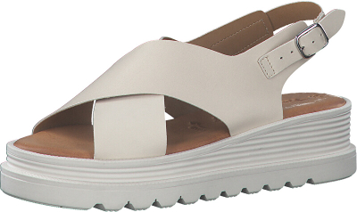 Sandale për femra Tamaris 1-28258-20 418, bezhë