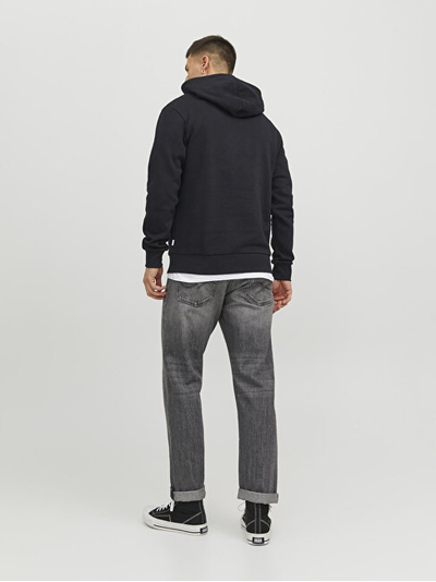 Duks për meshkuj Jack&Jones JJECORP Standard Fit, i zi