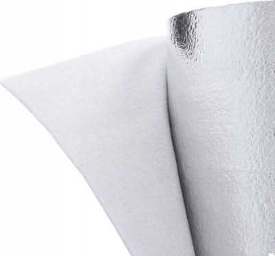 Izolues radiatorësh Radiator Screen 140, 5m x 0.5m, 3mm, ngjyrë argjendi