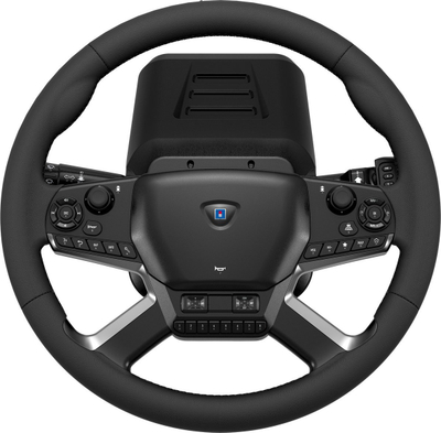 Сет волан за игри HORI Truck Control System, force feedback, за компјутер, црн