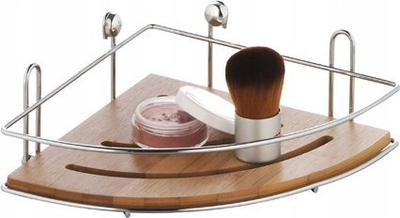 Rafth këndor për banjo Axentia Bonja, 1 nivel, bambu, inox