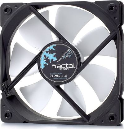 Ftohës Fractal Design Dynamic X2 GP-12 PWM, 120 mm, i bardhë / i zi