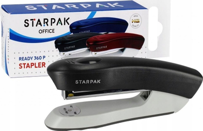 Kapësetari Ready STK-360 P, 16 fletë, No. 24/6 dhe 26/6, i zi
