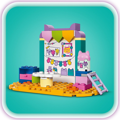 Lodra konstruktore LEGO Gabby’s Dollhouse 10795, set kreativ, për fëmijë 4+, shumëngjyrëshe