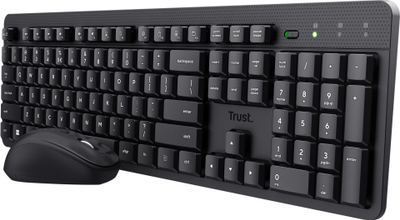 Set tastierë dhe maus Trust ODY II, Bluetooth, QWERTZ gjermanisht, i zi