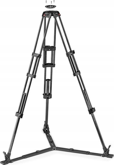 Трипод Manfrotto Carbon Fibre Twin GS, јаглеродни влакна, сад 100mm 75mm, црн