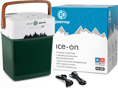 Пренослив фрижидер Peme Ice-on 32 Pine Forest, 26L, зелена боја