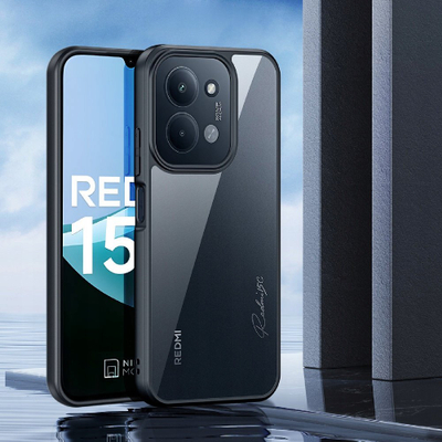 Maskë telefoni DUX DUCIS Aimo, për Xiaomi Redmi 15C 4G 5G dhe Poco C85, PC TPU, e zezë