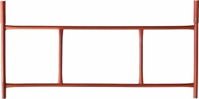 Работна скела WARSAW TYPE, 168 cm, метална, сива