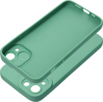 Mbrojtëse telefoni Roar Luna për iPhone 14, TPU, shkon me karikim wireless, jeshile pastel