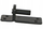 Mbajtëse menteshe porta Braket, Ø13mm, 11x104mm, e zezë