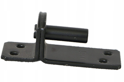 Mbajtëse menteshe porta Braket, Ø13mm, 11x104mm, e zezë