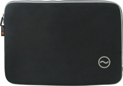 Mbrojtëse laptopi Solight Neoprene, 13" 14.1", e zezë