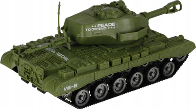 Tank lodër MEGA CREATIVE 523019, me mekanizëm pull back, jeshil