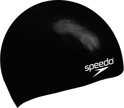Kapelë noti Speedo 3D, silikoni, për të rritur, e zezë
