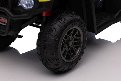 Motorr elektrik për fëmijë Lean JC915, bateri 12V, drita LED, i verdhë