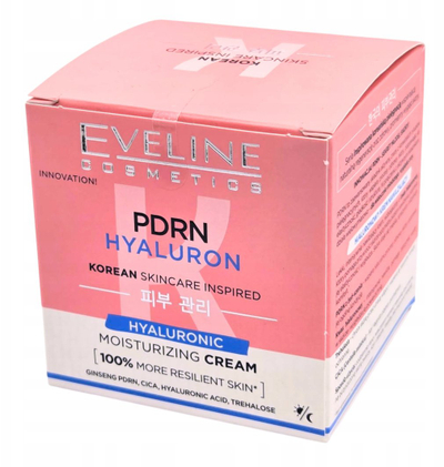 Krem fytyre Eveline PDRN Hyaluron, ditë dhe natë, hidratues, 50ml
