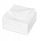 Set pelena tetra për bebe Newborn, 5 copë, 70x80cm, të bardha
