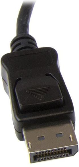 Hub video StarTech MST, DisplayPort në 3x HDMI, 4K, i zi
