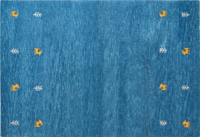 Tapet leshi Wool Gabbeh CALTI, 160 x 230 cm, blu