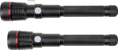 Dritë dore PNI Adventure F450, 1500 lm, 4400 mAh, alumini, e zezë