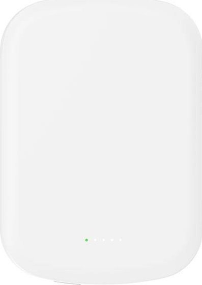 Powerbank Crong MagSafe 5000mAh, me wireless dhe USB‑C, i bardhë