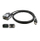 Kabllo adapter USB në serial Exsys EX-1346, USB 2.0 në RS-422/485, DB9, e zezë