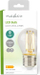 Llambë LED Nedis Retro G45, E27, 2W 250lm, 2700K, transparente