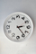 Orë murale EuroTime 82321 Quartz, stil klasik, e bardhë