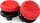 Thumbstick перформанс KontrolFreek FPS Freek Inferno, за Иксбокс Уан и Иксбокс Сериес С, монтирање 4 точки, црвен